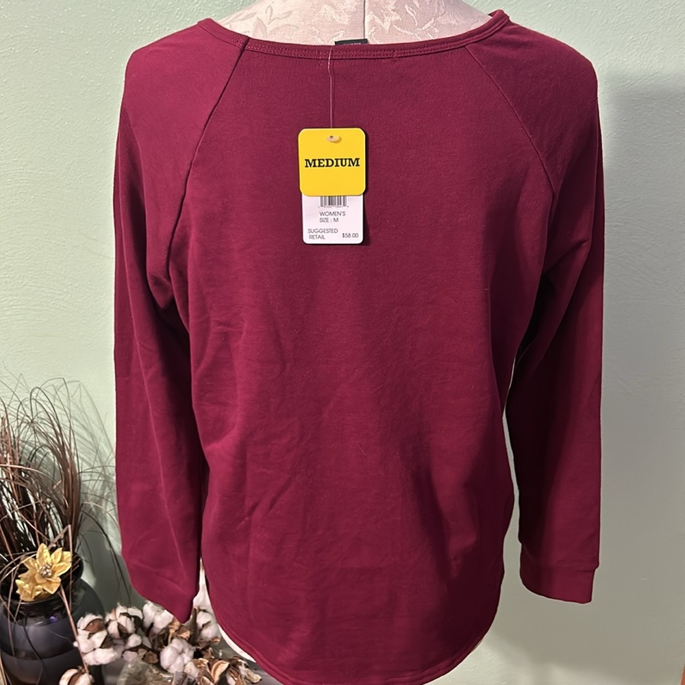 Adrianna Papell lace sweatshirt - Picture 3 of 6